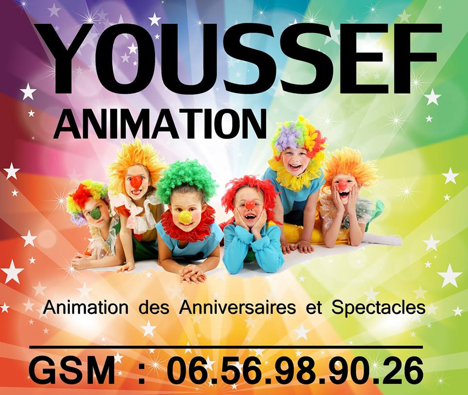 Animation événements anniversaires kermesses a Casablanca