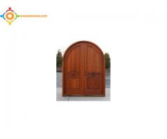 les portes de bois pour villas