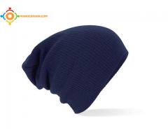 Bonnet long bleu NEUF