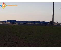 Vente terrain 18ha zone industrielle région Casablanca Maroc