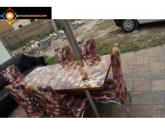 Vente table et 6 chaises