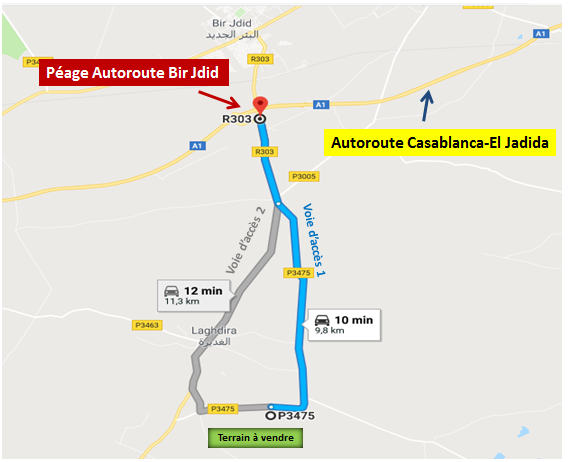 terrain 25000 m2 à vendre