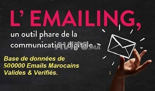 Base de données de 700 000 adresses emails des sociétés