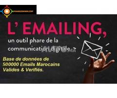 Base de données de 700 000 adresses emails des sociétés