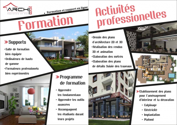 FORMATION ARCHICAD-3DS MAX-REVIT-ARTLANTIS-LUMION-TWINMOTION