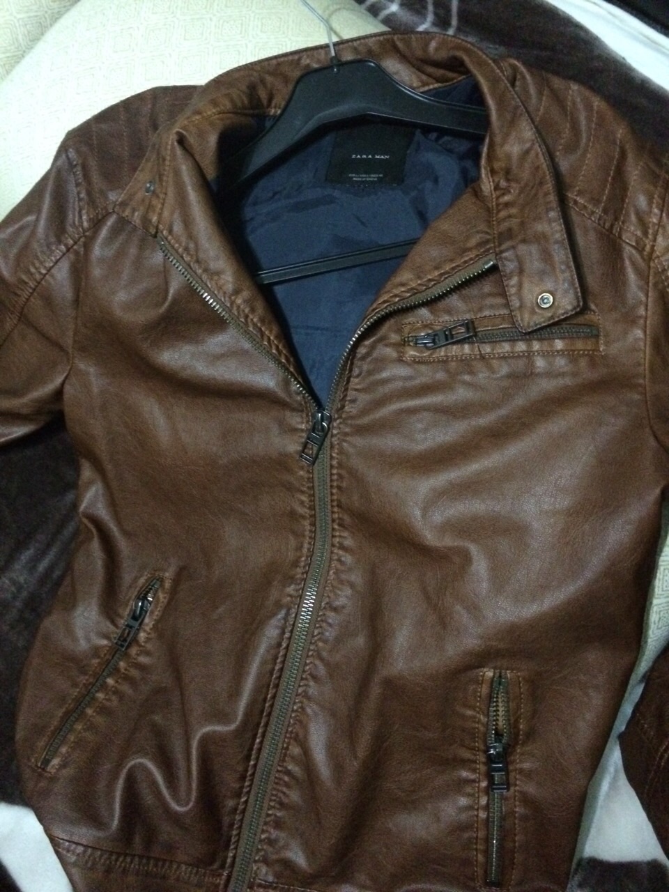 JACKET en cuir neuf pour HOMME