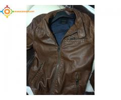 JACKET en cuir neuf pour HOMME