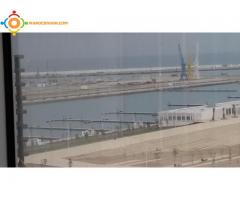 Appartement avec terrasse vue mer et la marina