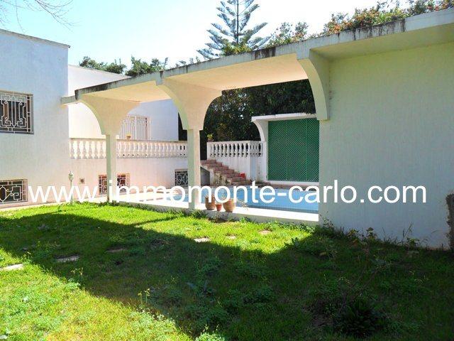A louer villa avec piscine et chauffage central Souissi RABAT A louer villa avec piscine et chauffage central Souissi RABAT