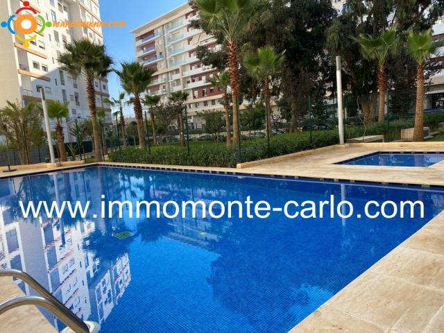 Location appartement neuf avec terrasse Hay Riad à Rabat