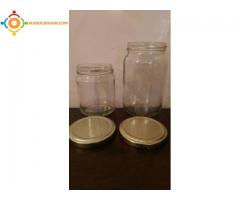 Bouteilles (bocaux) en verre