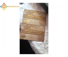 2 cartes gold mawazine