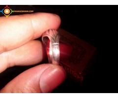 bague ancienne en argent fairouz