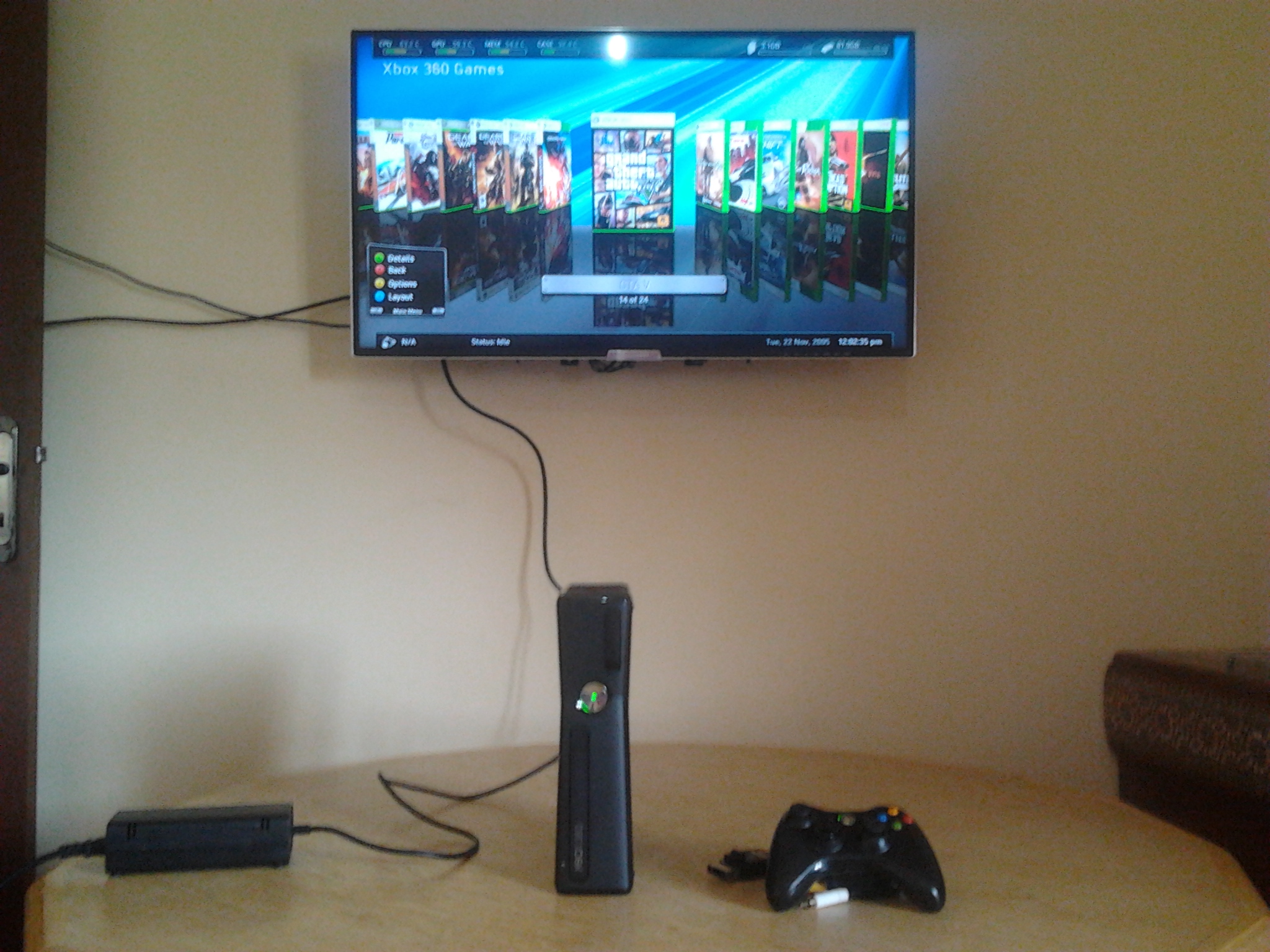 X box 360 slim 250Gb flaseé X box 360 slim 250Gb flaseé