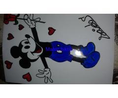 joli dessin d'un Mickey Mouse