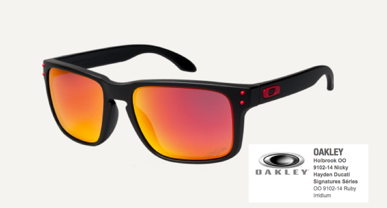 Lunettes Oakley Holbrook Red Iridium