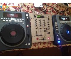 CDJ KOOL SOUND AVEC UNE TABLE DE MIXAGE