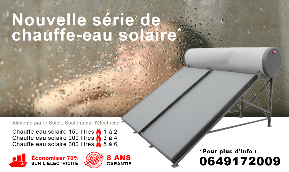 Chauffe eau solaire