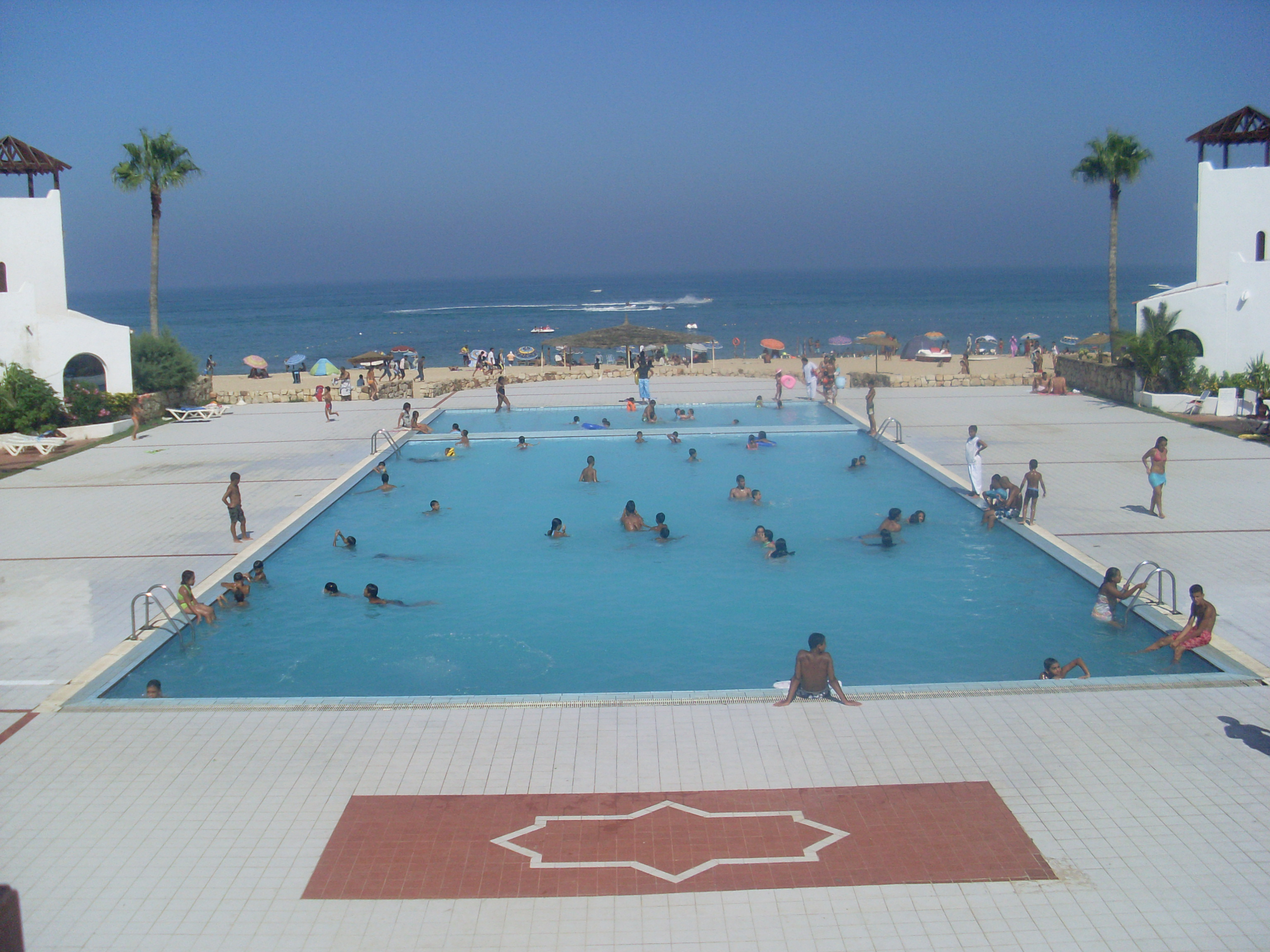 bungalow pied dans l'eau a tetouan m'diq