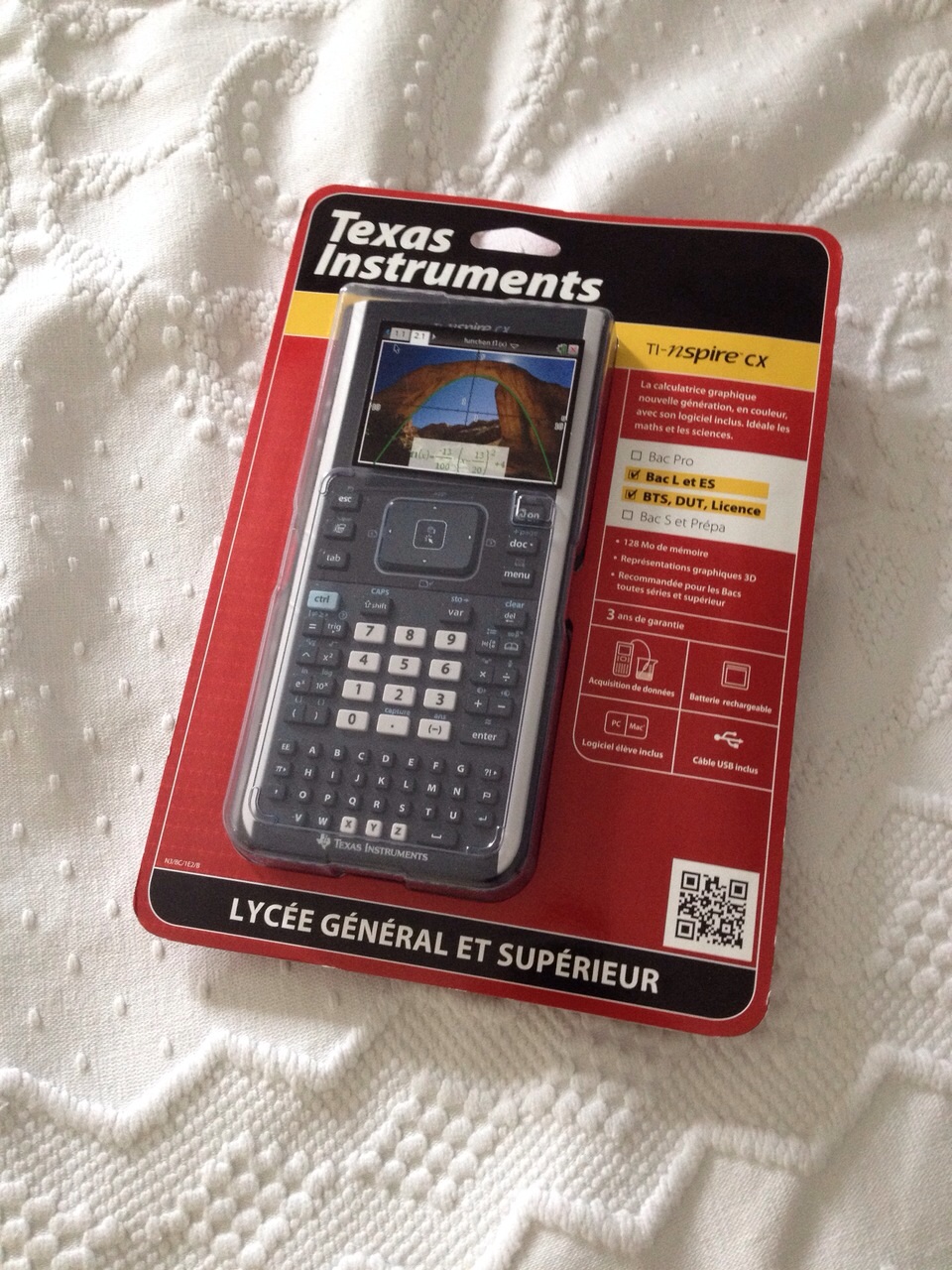 Calculatrice Programmable TI-nspire CX Neuve ! Calculatrice Programmable TI-nspire CX Neuve !