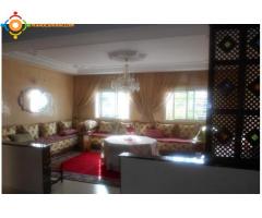 Appartement 130m a Guich Oudaya & garage s sol