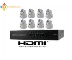 Kit de DVR de 8 canaux  + 8 caméras