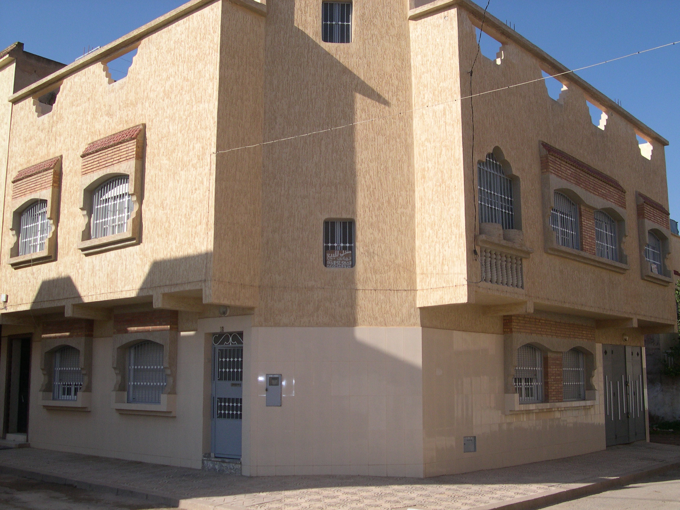 Maison avec étage au centre ville d'Oujda