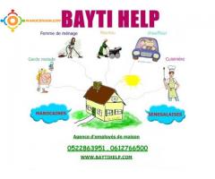 femmes de ménage nounous chez bayti help