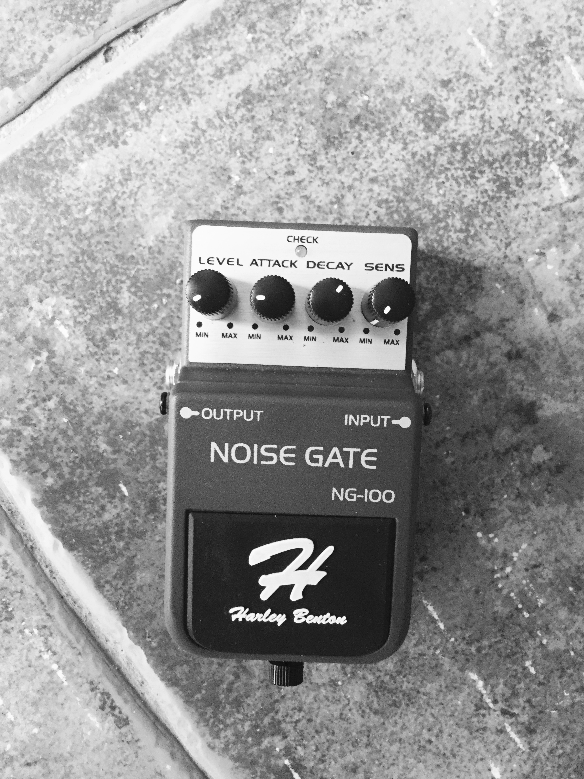 Pedale effet guitare noise gate