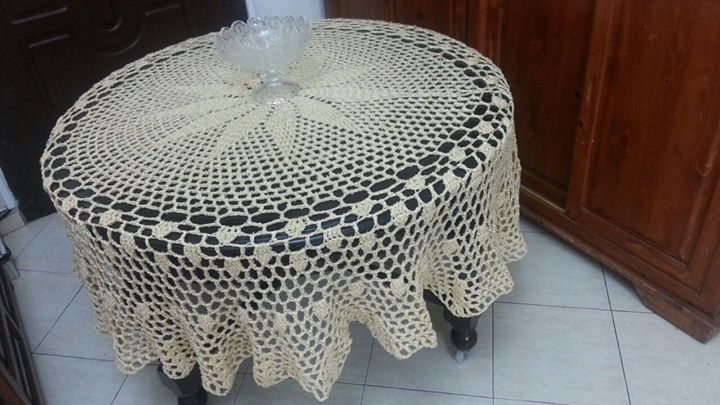 VENTE NAPPE AU CROCHET