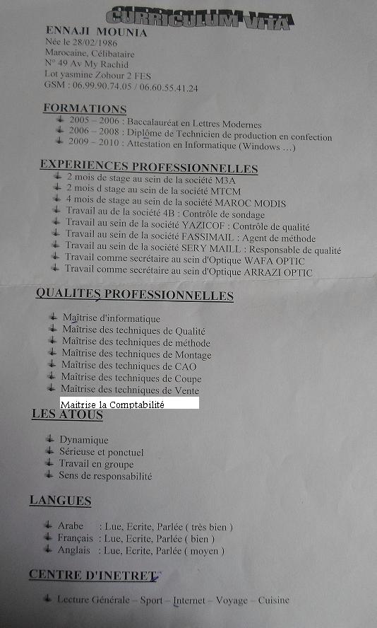 secrétaire/secrétaire de Direction/Assistance/magasinier