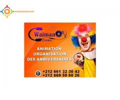 Animation et Organisation des Anniversaires à Casablanca 0661323043