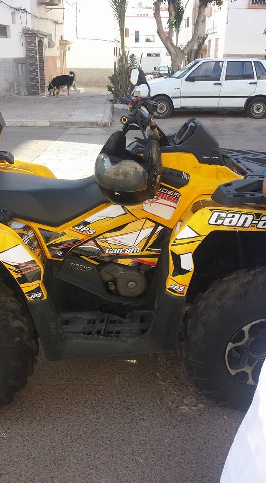 Quad can-am outlander 1000 xt