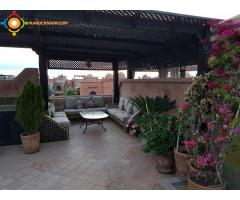 Maison de luxe à Marrakech avec deux terrasses
