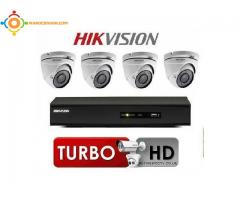 Kit 4 Camera turbo HD Hikvision