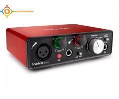 Carte son Focusrite scarlett solo