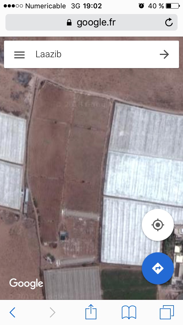 Terrain agricole et hangar poulets