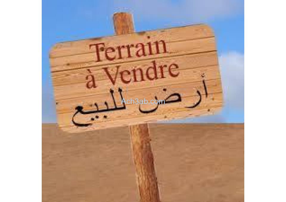 Terrain a vendre