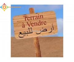 Terrain a vendre