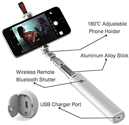 MIPOW Compact Selfie Stick