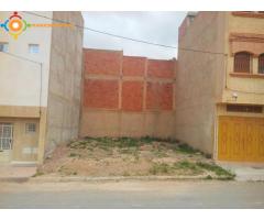 Terrain commercial R+3 95m2 à lot najd1 sidi yahya oujda