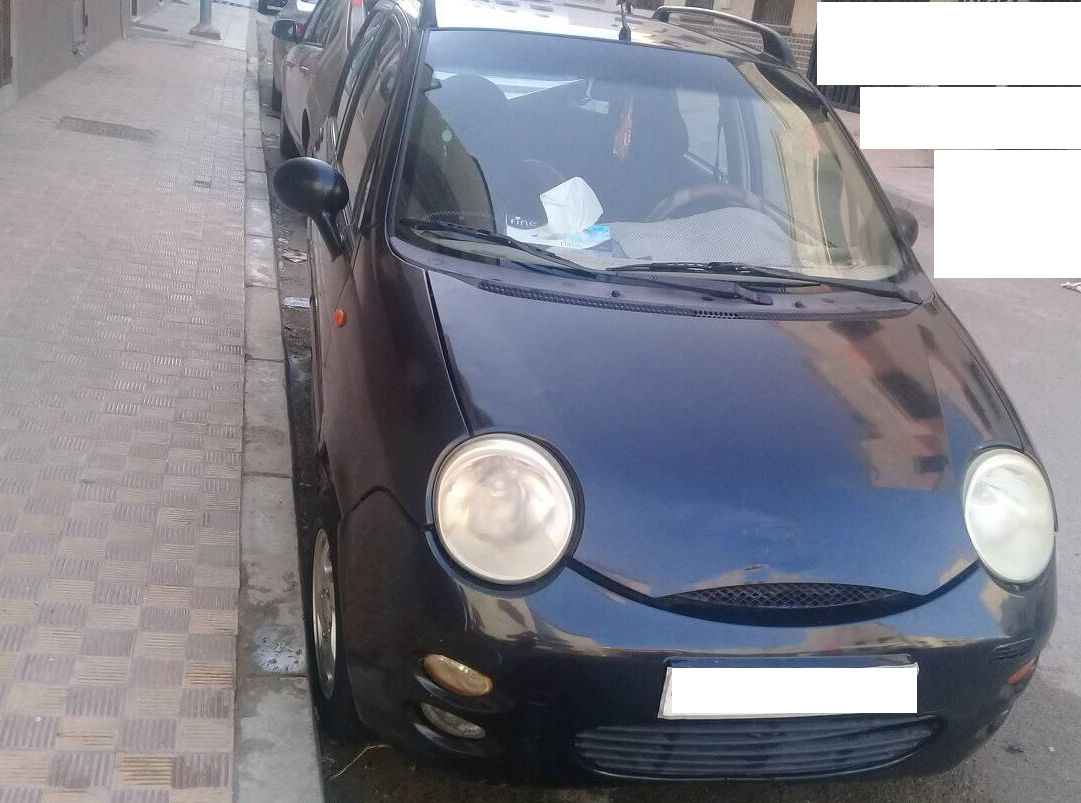 chery QQ  noire modèle 2008