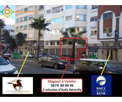 MAGASIN A VENDRE Emplacement stratégique