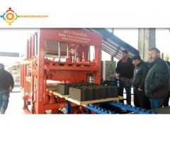 Machine Parpaing Brique | Machine Pavé Bordure | Prix Machine Agglos Hourdis