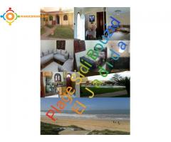 Location vacance appartement meublé+piscine à 400m de la plage de Sidi Bouzid