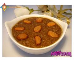 amlou b louz ( amendes+huile d'argan+miel d'oranger )