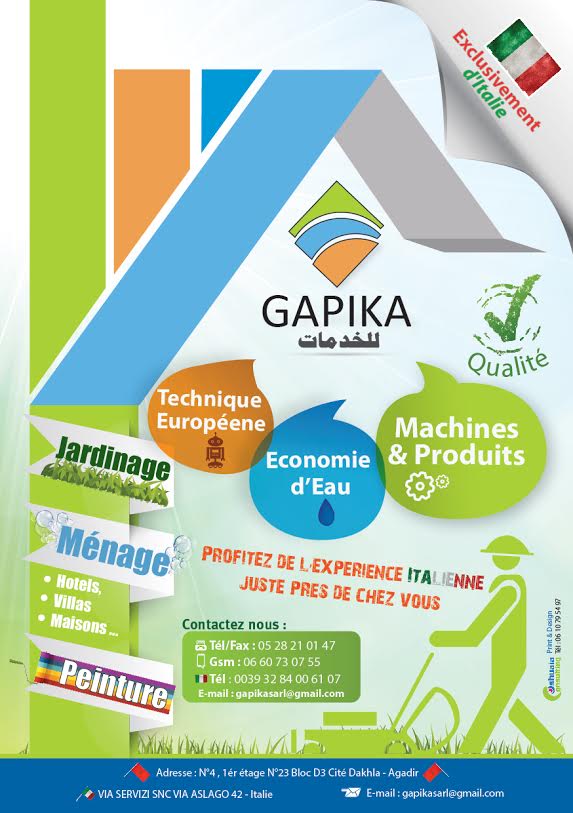 GAPIKA Service : Menage , Jardinage , Peinture