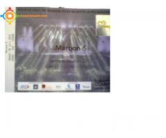 des Tickets Mawazine pour Maroon 5