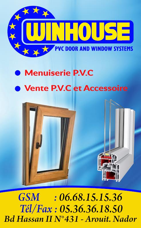 Menuiserie PVC fenetre et port WINHOUSE