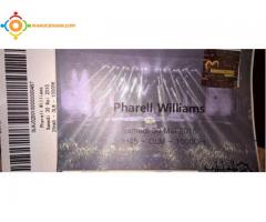 2 Tickets pharell Williams 1000 MAD moitié prix